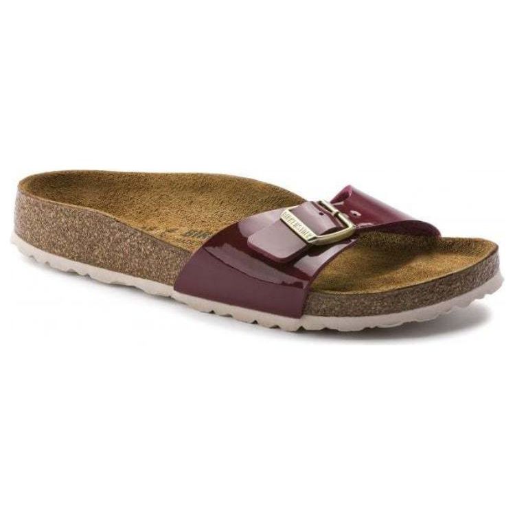 Birkenstock Round Toe Comfortable Slide Sandals Women sandals Red-Brown 1013082