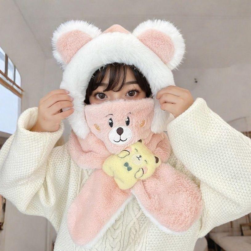 Super Cute Baby Ear Protection Scarf Hat - Warm, Thick Unisex for Autumn/Winter