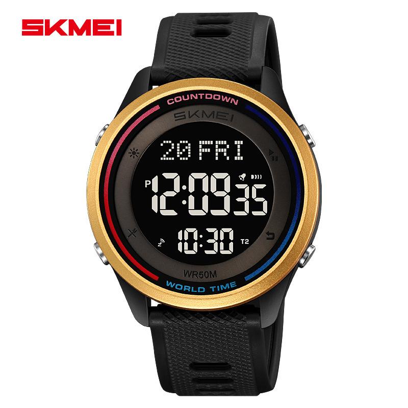 Electronic watch student outdoor leisure men's electronic watch trendy luminous waterproof watch