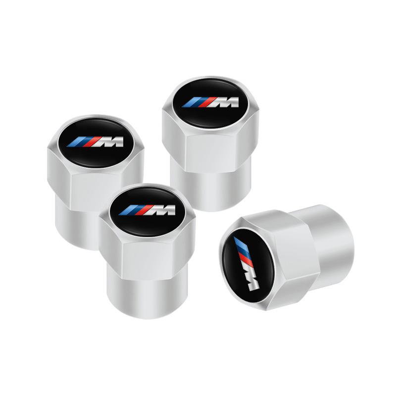 4Pcs Aluminum Car Wheel Tire Valve Cap Dustproof For BMW X1 X2 X3 X5 X4 X6 X7 G30 G20 G32 G11 G12 F40 F30 F20 F10 F34 F07 F44 OH6