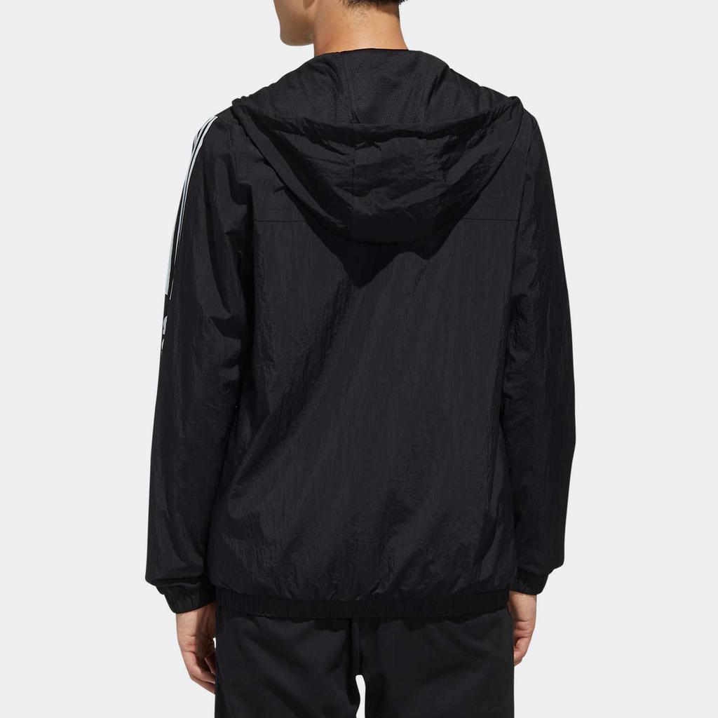 Adidas Neo Sports Loose-Fit Hooded Jacket Men Jackets Black FP7394