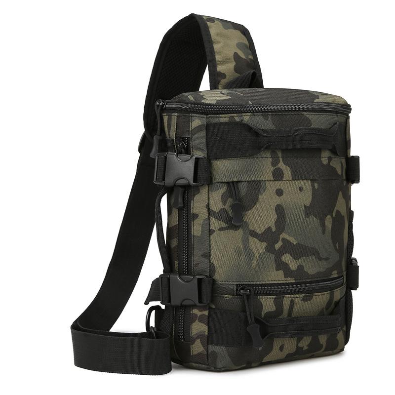 Tactical Camping Chest Bag Outdoor Hiking Trekking Fishing Cycling Pack Portable Travel Sports Luggage Rucksack Fanny Pack