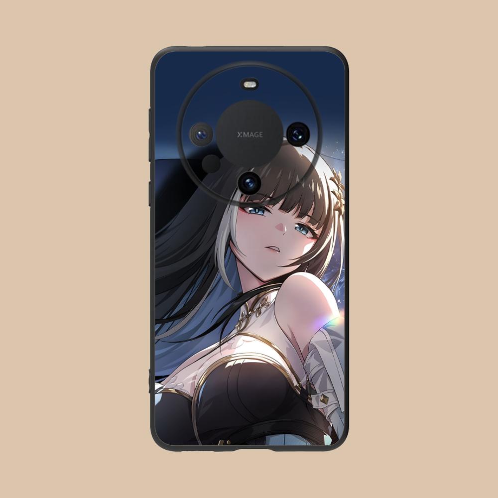 

Wuthering Waves Baizhi Phone Case for Huawei Mate 60 50 40 30 20 10 Pro Plus Lite E 5G Soft TPU Shockproof Cover Huawei Mate 10 Lite