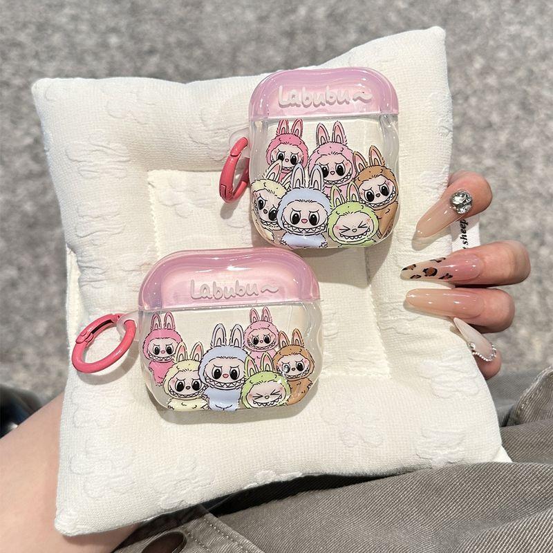 Protective Case Active Noise Reduction Apple 3 Generation Bluetooth Headset Case Pro Second Generation 2 Earphone Sleeves Korean Series Cute Fun Ins