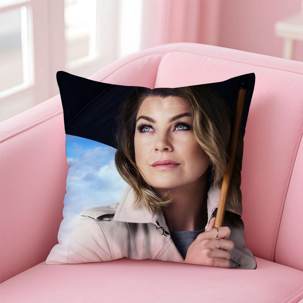 G-Greys Anatomy Kissenbezug für Zuhause & Auto, Vielseitig einsetzbar - Wendbar, Weich & Langlebig für den täglichen Gebrauch