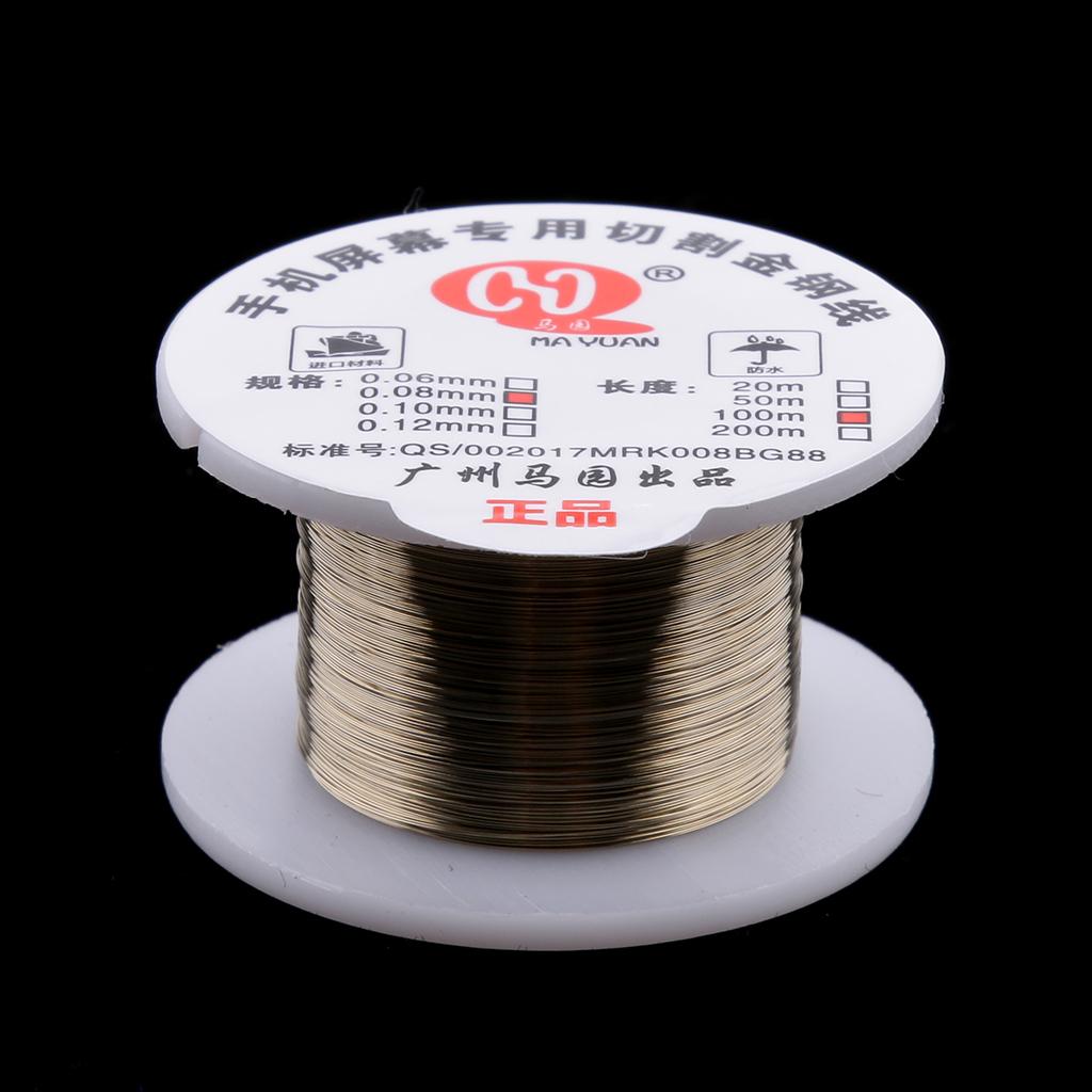 High Hardness Gold Alloy Wire LCD Separator Cutting for HTC and Many Other Phones Length 0.08mm
