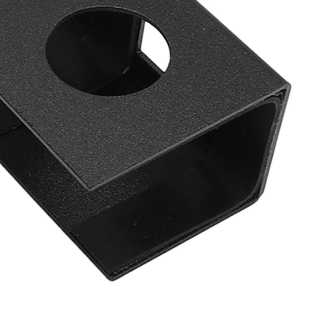 3pcs Black Under Desk Shelf Space Saving Under Desk Device Holder Laptop Mount Under Desk