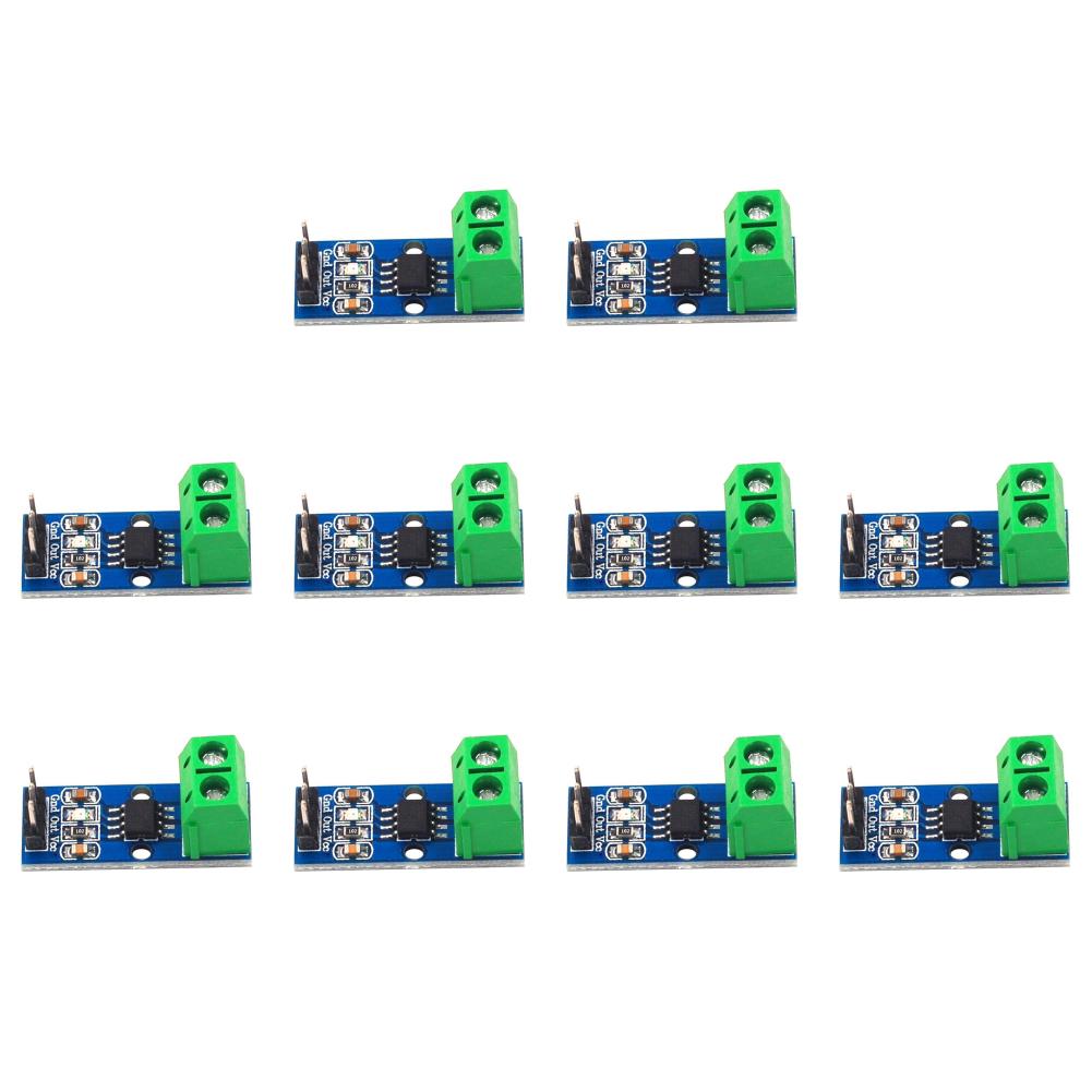 5/10Pcs 5A/20A/30A ACS712 Current Sensor Module Detector Range Hall Effect Current Sensor Module Range Current Sensor Board