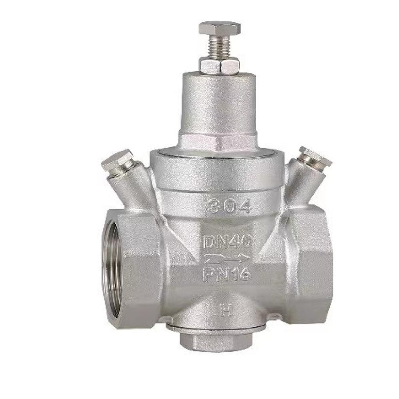 304 Stainless Steel Pressure Reducing Valve for Control Applications with Nominal Pressure of 1 6 MPa and DN 15 DN 20 Sizes