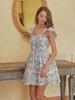 Laengaenlu Michele Mini Dress(Michele)_Blue
