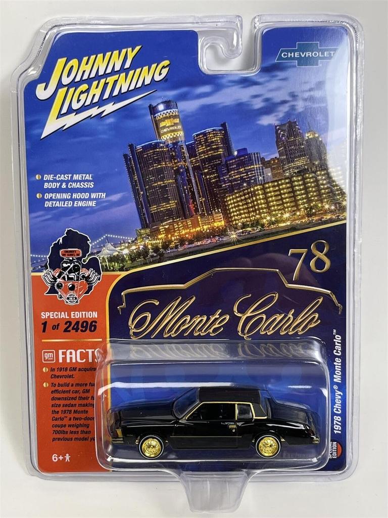 JOHNNY LIGHTNING Scale CTC Exclusive 1978 Chevy Monte Carlo 1/64 -