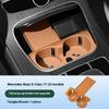 Silicone Cup Holder Mat Water Coaster For Mercedes-Benz E-Class E300 E350 2017-2025 Center Control Interior Accessories