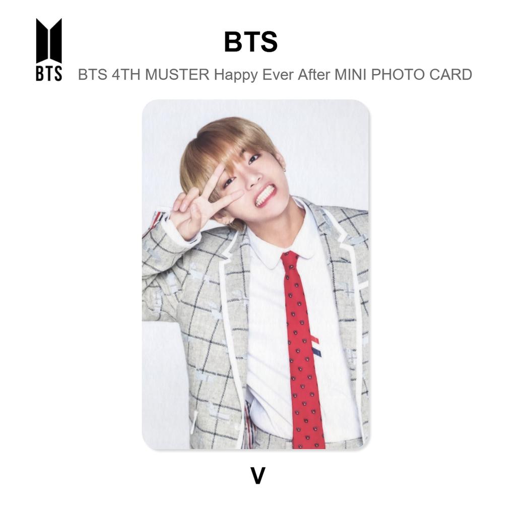 BTS BTS 4TH MUSTER Happy Ever After MINI PHOTO CARD Official Photocard