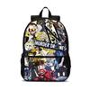 Murder Drones Cartoon Kids Mochila 47cm/18.5inch Large Capacity Backpack School Supplies School Bag for Boys Girls Best Gift