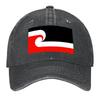 Māori Flagge Baseballkappe Sommerhut Trucker-Kappe Sportkappe Hut Herren Damen Herren