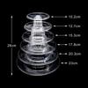 Transparent Cake Display Rack Lightweight Dessert Display Rack Macaron Tower Stand  Wedding Party