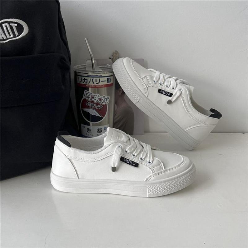 Fashion Women Shoes 2024 New Hot Sale Flat White Sneakers Casual Shoes Four Seasons Popular Fashion Casual Sneakers Zapatos De Mujer
