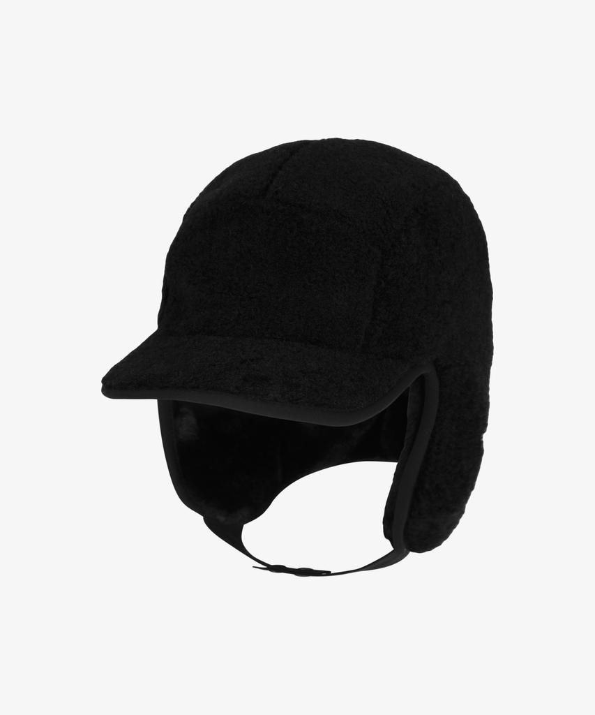 Noseupeiseu Ne3Cr56J Puppy Fleece Earmuff Ex Cap Black
