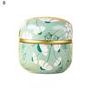 Tea Holding Jar Wide Application Bright-colored Multicolor Attractive Sturdy Anti-cracking Chocolate Can for Home