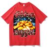 Funny Chicken Nuggets Meme Graphic Tshirt Unisexs Women Vintage Style Oversized T Shirt 100 Cotton Teenagers Pop Comfort Tshirts