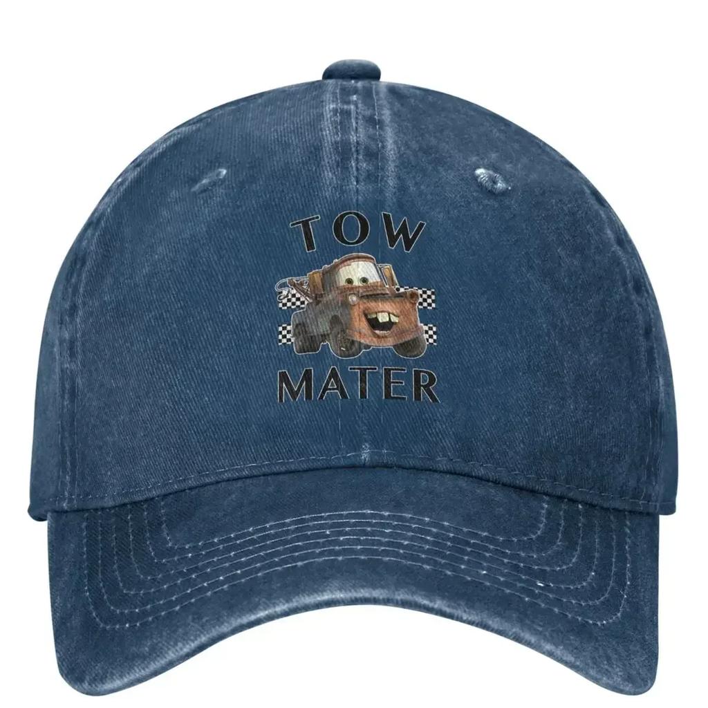 Pixar Cars Hook-Hand Mater Finish Baseballkappe Mode Unisex Herren Hip Hop Papa Hüte Sonnenschirme Laufen Hippie Snapback Kappe Geschenk