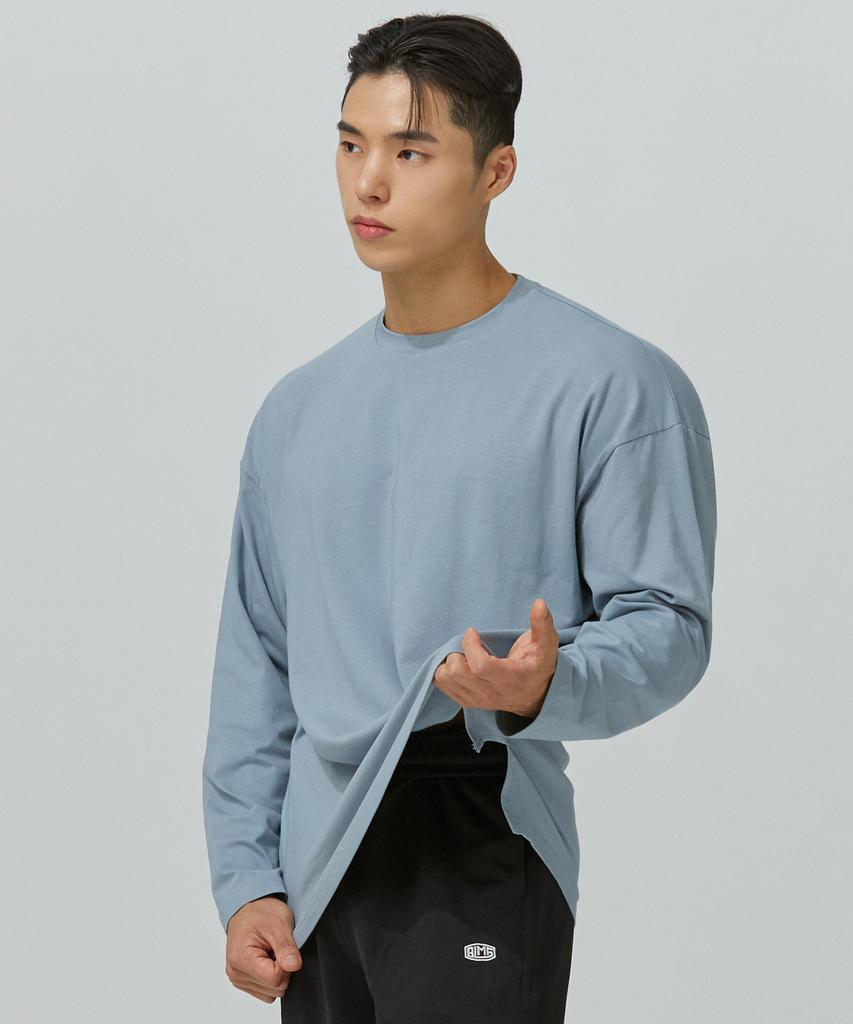 Beullaegmonseuteopis [2Pack] Soft Modal Crew Neck Long Sleeve (3Color) / Bm240722 (A Type)