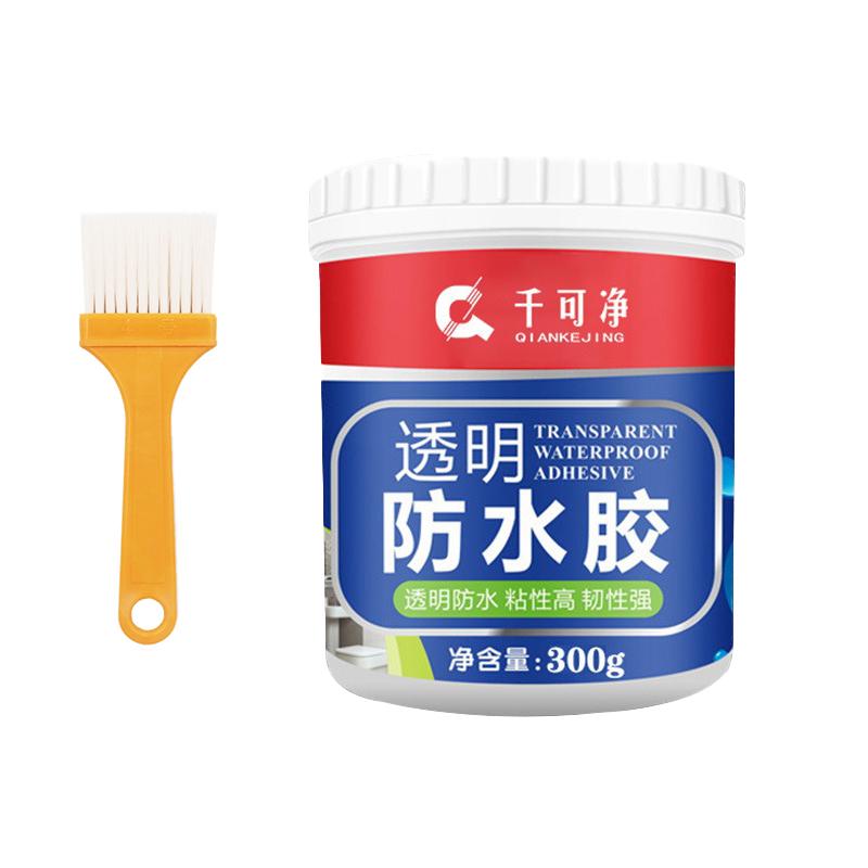 

Прозрачный водонепроницаемый клей-герметик для наружных работ 300 г Стены Защитное покрытие от протечек Пол в ванной Заделка трещин Защита от плесени