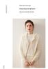 Women's Thickened Double Zipper Cashmere Cardigan - Solid Color, Loose Fit, Slimming Knit Hoodie for Autumn and Winter.