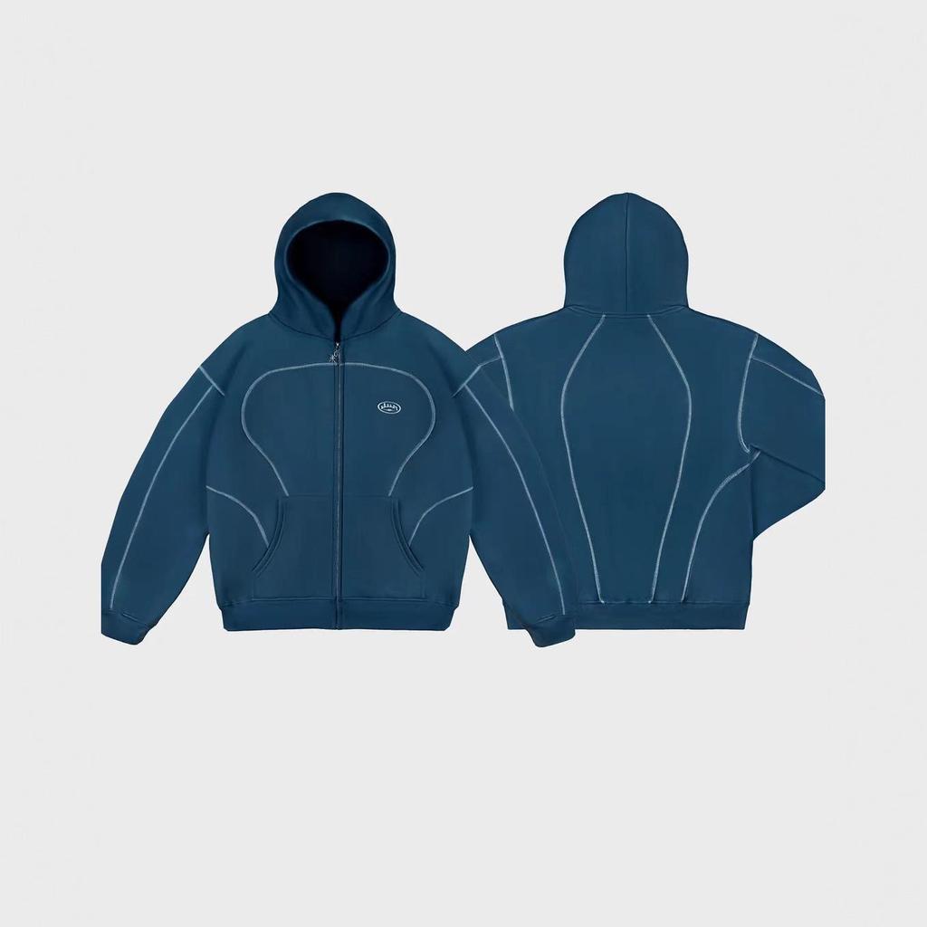 Trendiges Digitaldruck Unisex Streetwear Hoodie und Jogginghosen Set