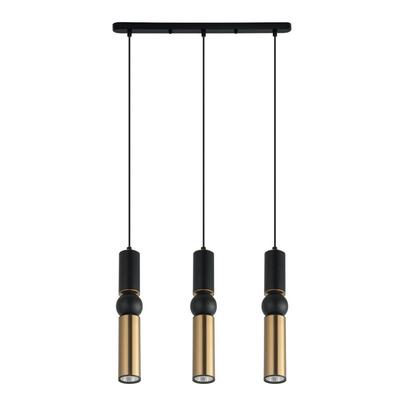 Lampa wisząca ISIDORA PND-14290-3A-BK-BRO Italux