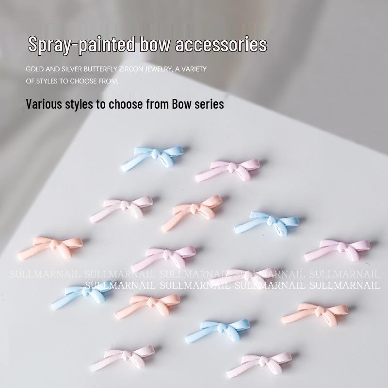 

Nail Art 3D Bows & Rhinestones 5-Piece Set