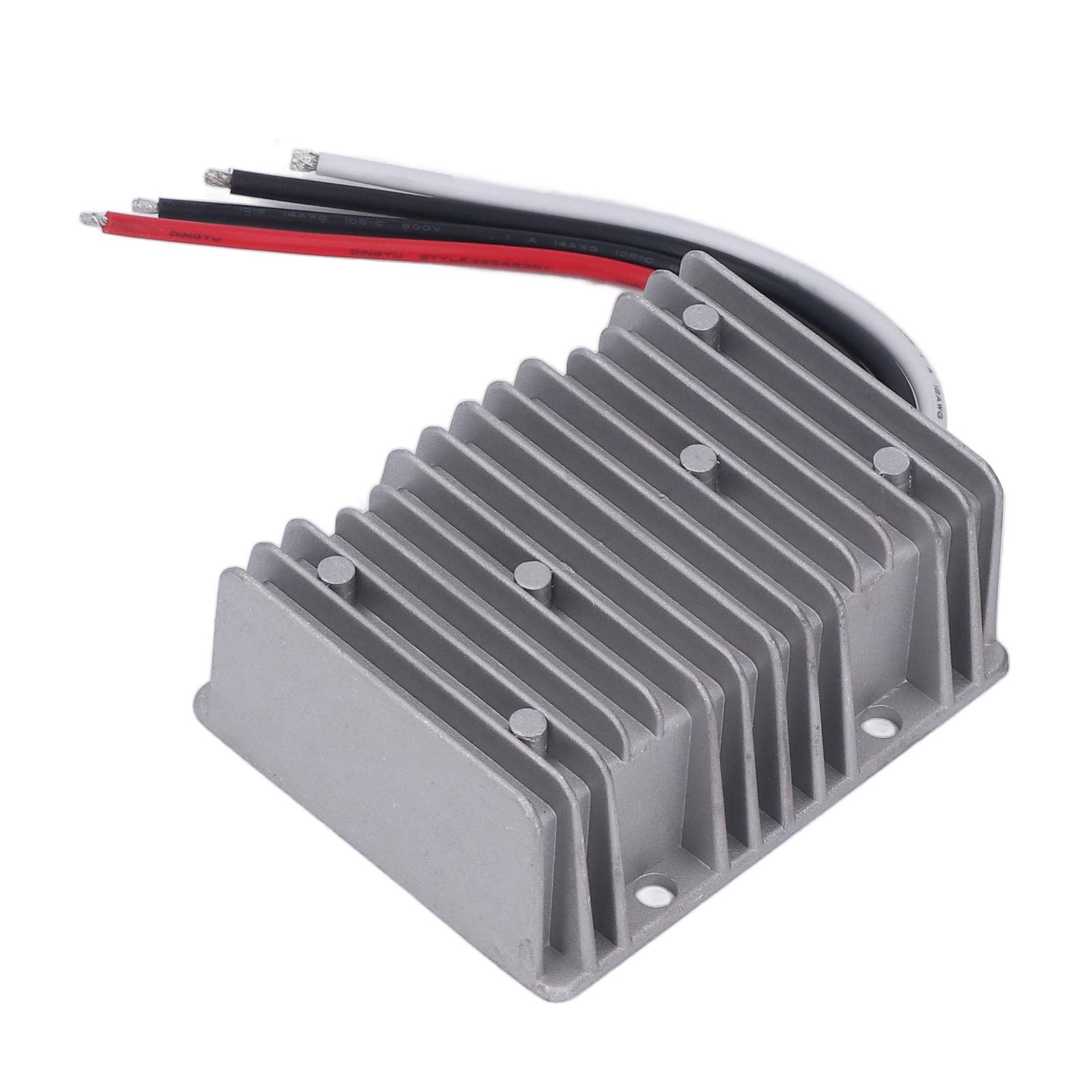 

Регулятор перетворювача живлення 48 В на 24 В, понижуючий перетворювач постійного струму 35 В на 60 В, 24 В постійного струму, 20 A, 480 Вт, IP68, водонепроникний