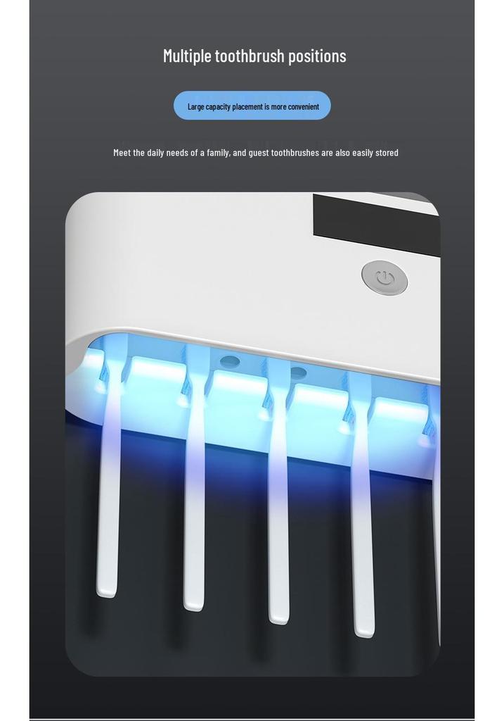 UV Sterilizer & Holder for Electric Toothbrushes
