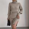 2024 Autumn/Winter Slim Fit Knitted Pullover Dress