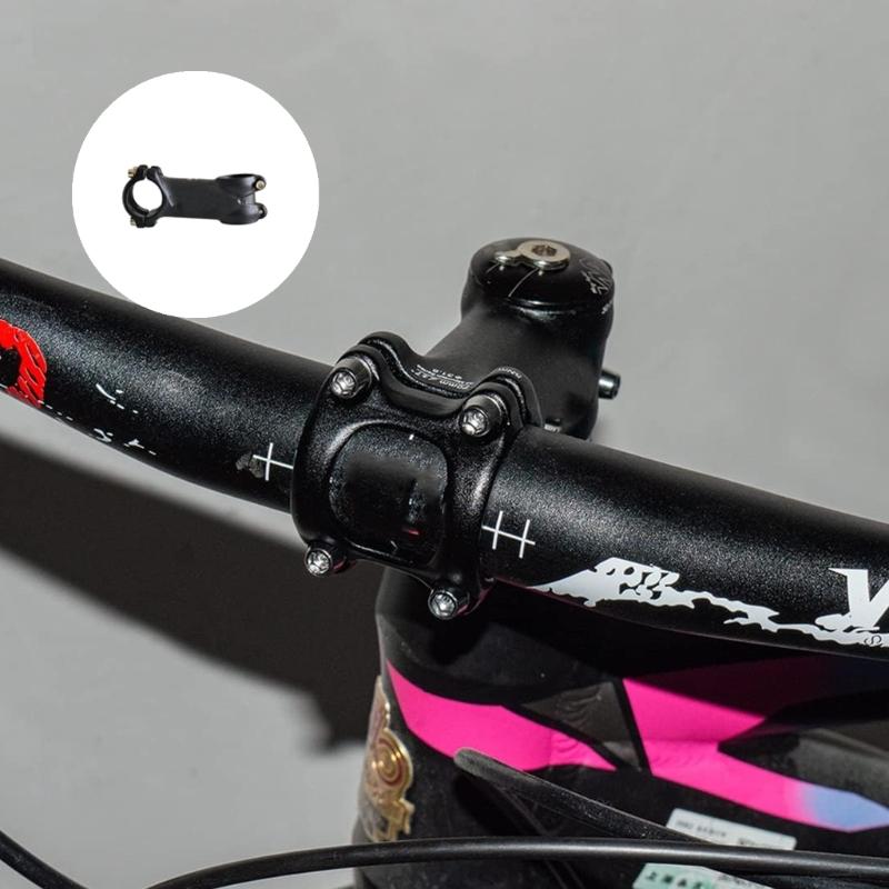 Aluminum Alloy Risers Bicycles Stem 7 Degree Adjustable Bike Stem High Strength Light Weight Bicycles Stem Enduring