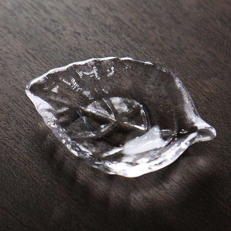 

One Leaf Boat Высококачественный хрустальный стеклянный листовой чайный сервиз Kung Fu Чайные принадлежности для домашней чайной церемонии