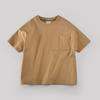 Summer Boys' Short Sleeved T-shirt White Children's T-shirt Half Sleeved Solid Color Top