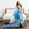 Cartoon Diddl Diddlina Warm Blankets  Picnic Plush Bedding Throws Street Trend Couch Chair Flannel Bedspread Sofa Bed Cover