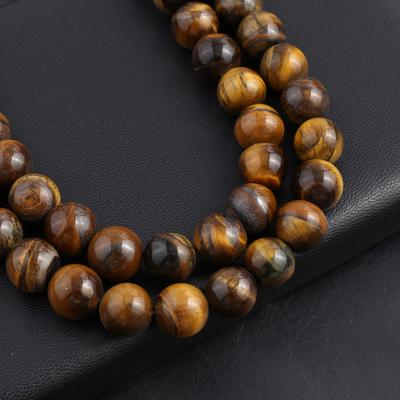 Isoaltion Bead Natural Stone Tiger Eye Round Beads For Jewelry Making DIY Necklace Earrings Bracelet Accessory