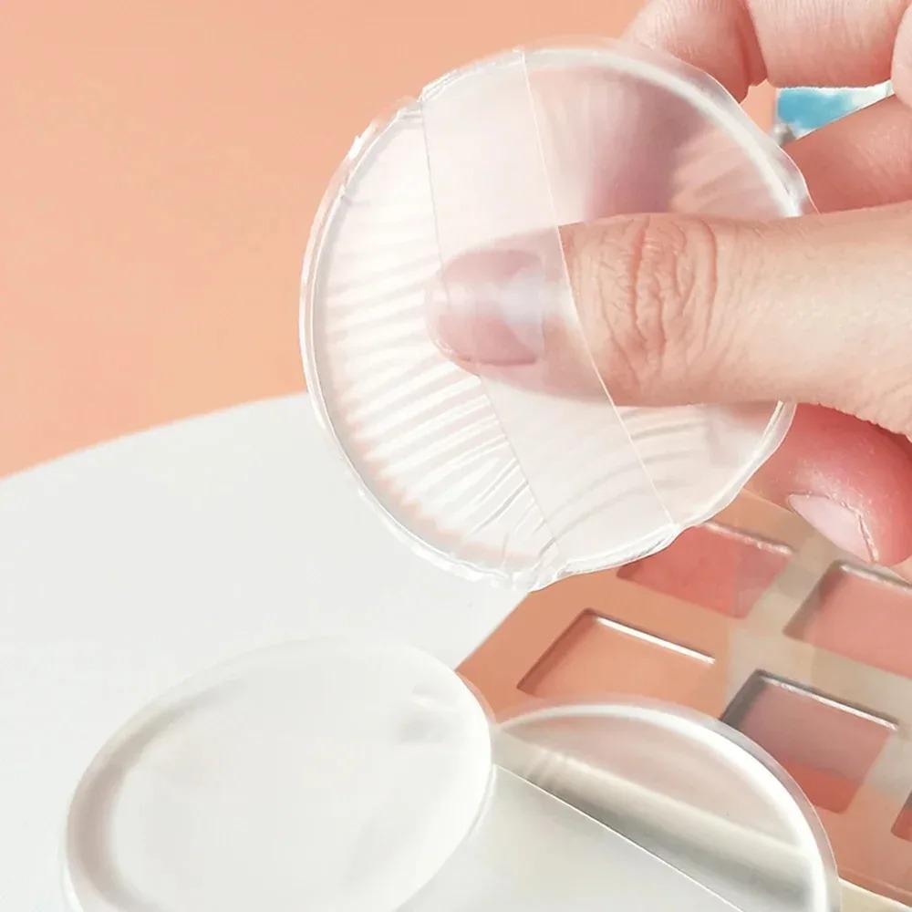 5/3/1Pcs 5.5cm Soft Sponge Blender Silicone Sponge Makeup Puff for Liquid Foundation BB Cream Beauty Essentials Makeup Tools