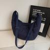 Women's Large Capacity Shoulder Bag Solid Color Crossbody Bag