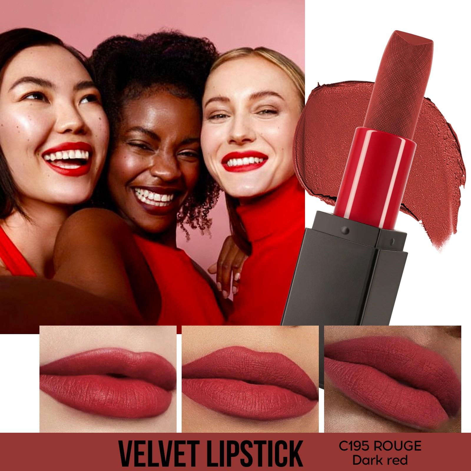

6-цветная помада European And American Velvet Natural Nude Lipstick One Size