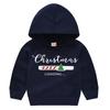 Vánoce Nový rok kreslené jaro a podzim Dětský svetr s kapucí s potiskem pro chlapce a dívky ležérní topy s mikinou