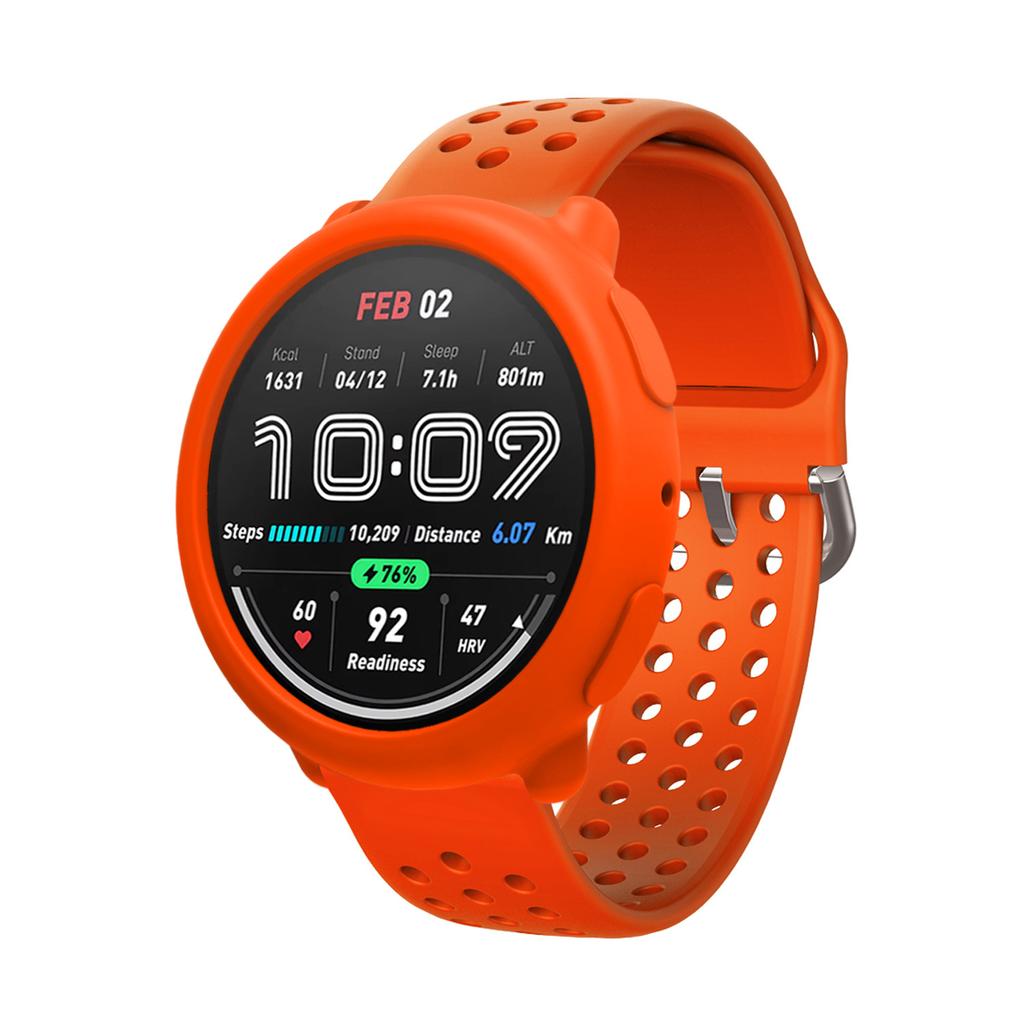 Silikon Schutzhülle+Armbandabdeckung Hülle Für Huami Amazfit Active2 Smart Ersatz Zubehör Rahmen Hüllen Bildschirmschutzhülle