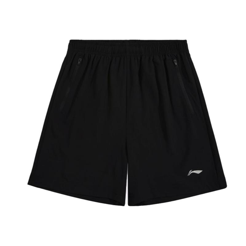 

Li-Ning Ice Silk Breathable Quick-Dry Running Shorts Unisex Shorts Black AQWS-9#W XL