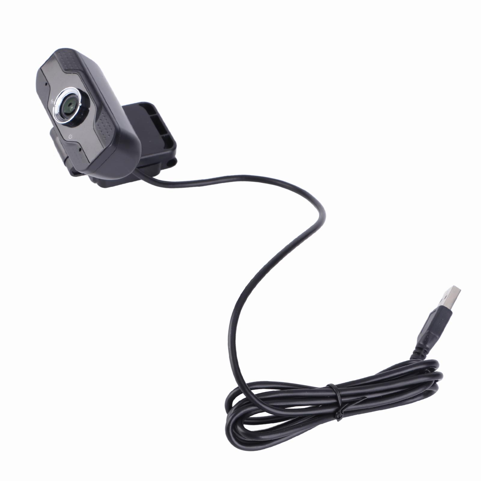 

1080P Desktop Computer Camera USB Online Class Webcam with Microphone Drive Camera USB Camera Computer Camera PC Webcam чорний