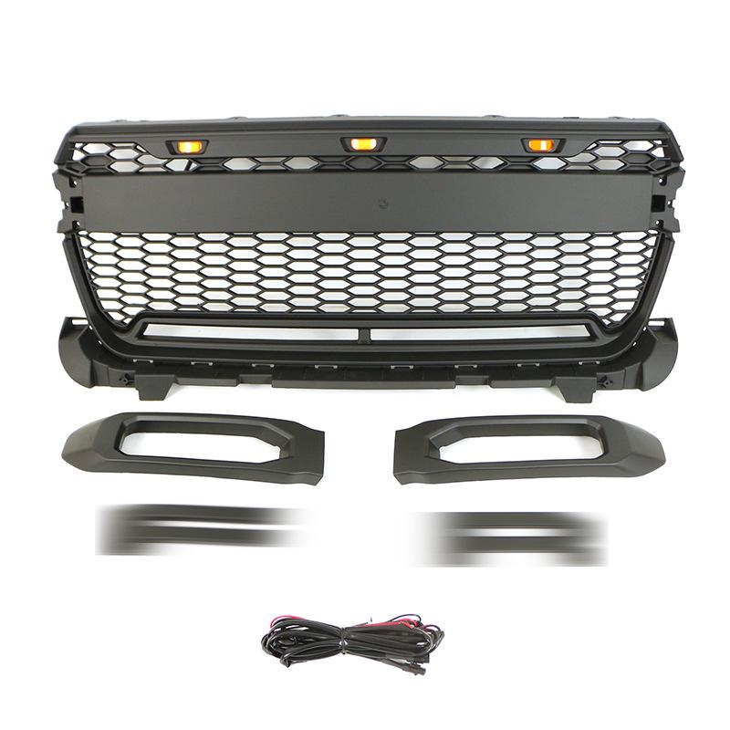Ford Maverick Grille Center Mesh Front Bumper with Lights