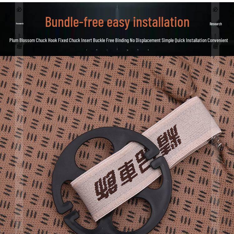 Dicker Plüsch Universal Autositzbezug - Rutschfest & Gemütlich für Herbst und Winter