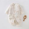 40g Thin Cotton Toddler Jumpsuit: Universal Warm Casual Romper for Infants, Boys and Girls, Autumn/Winter