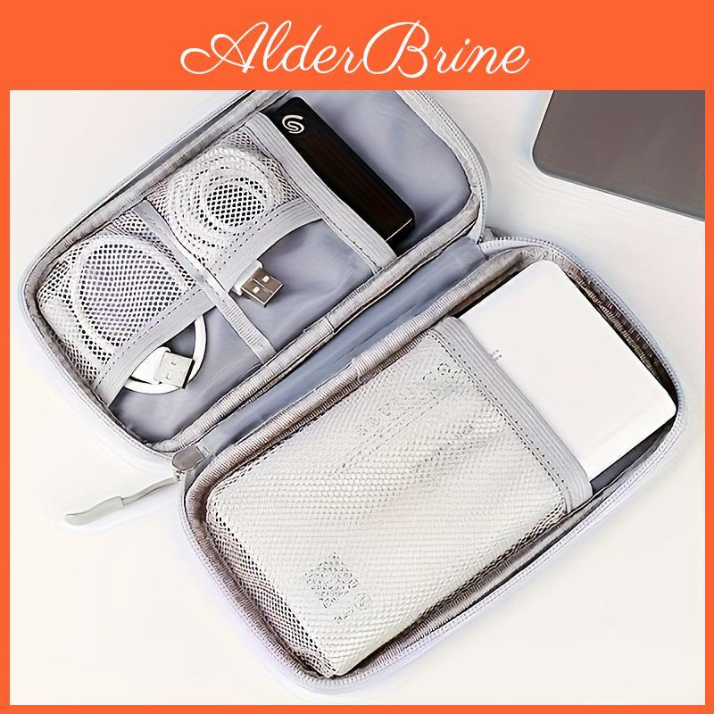 A Portable Electronic Device Storage Bag A Lightweight Travel Storage Pouch Suitable For Cables Mice And Power Banks Digital Organizer